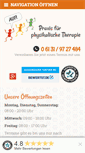 Mobile Screenshot of praxis-auf-mainz.de